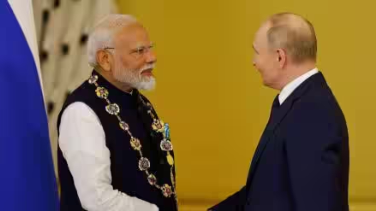 PM Modi awarded with Russia's highest civilian honour